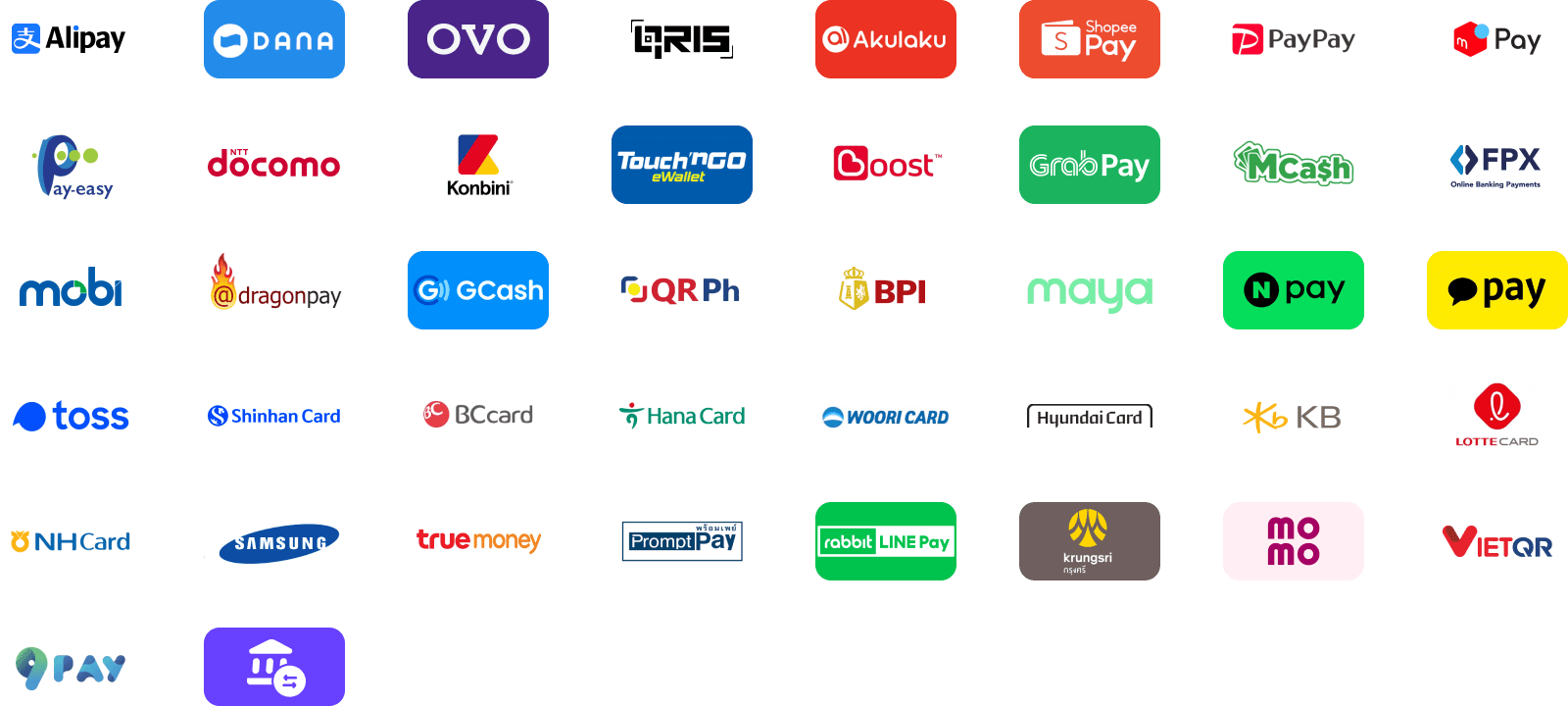 asia-pacific payment methods