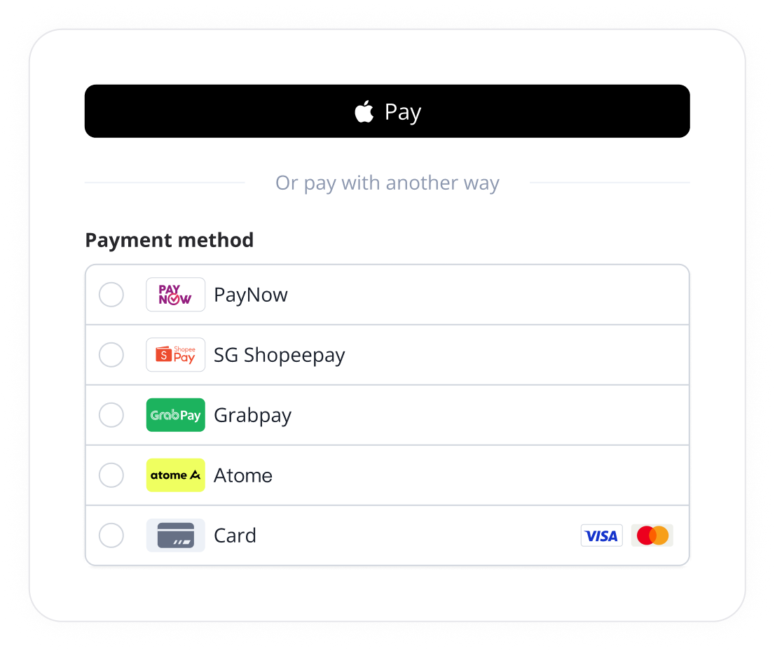 Singapore checkout
