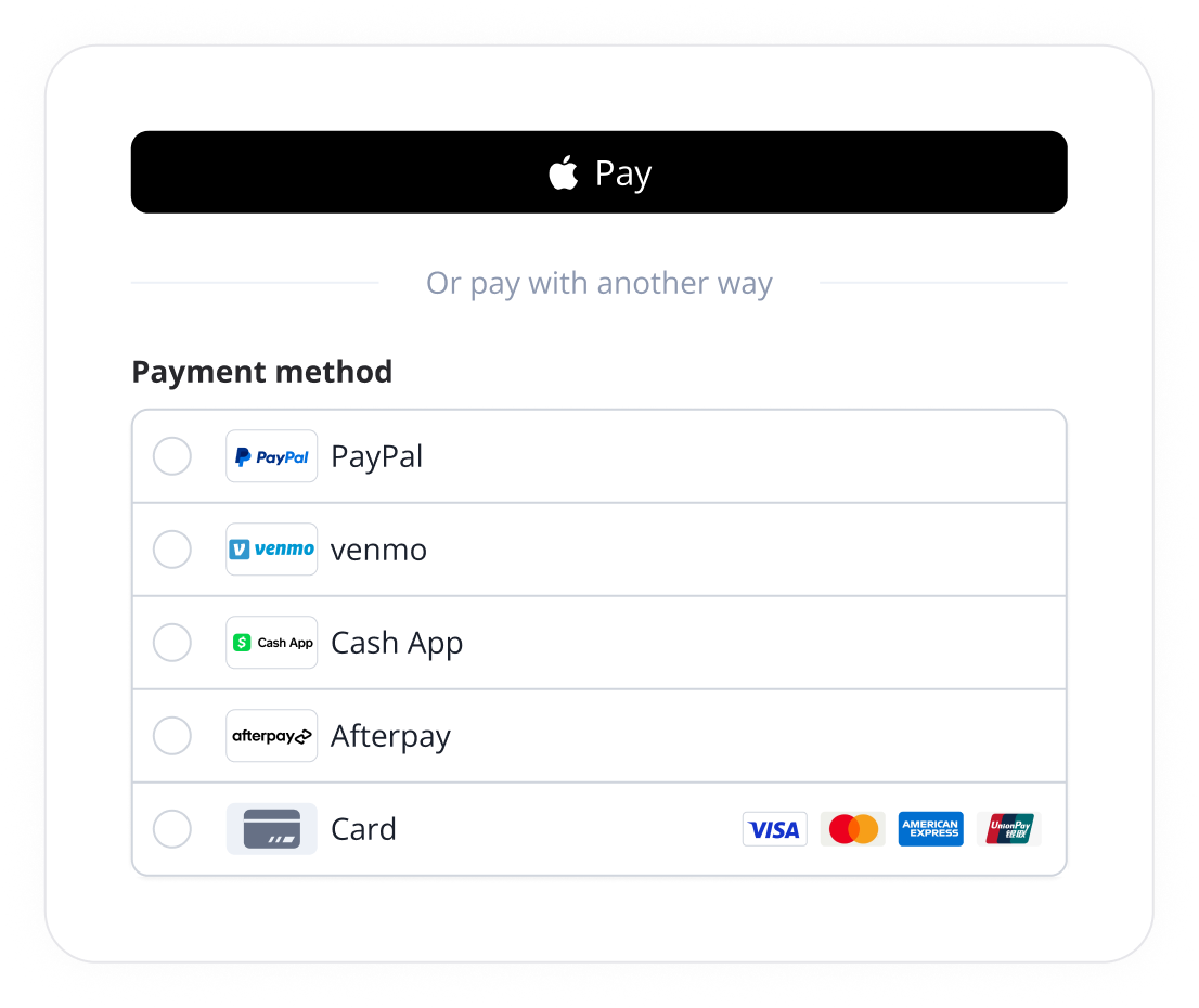 United States checkout