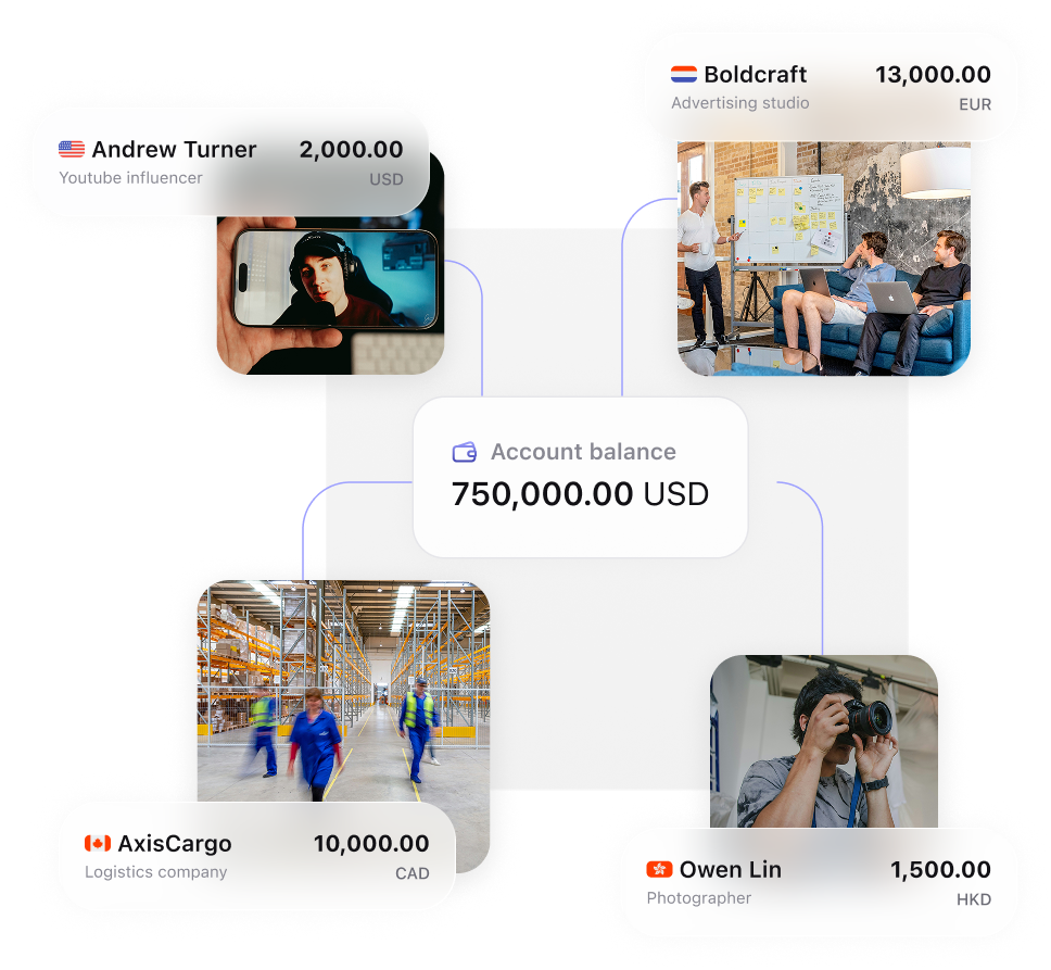Supplier payout diagram