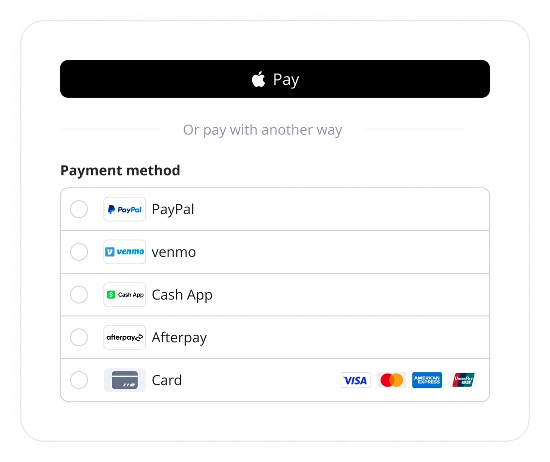 United States checkout