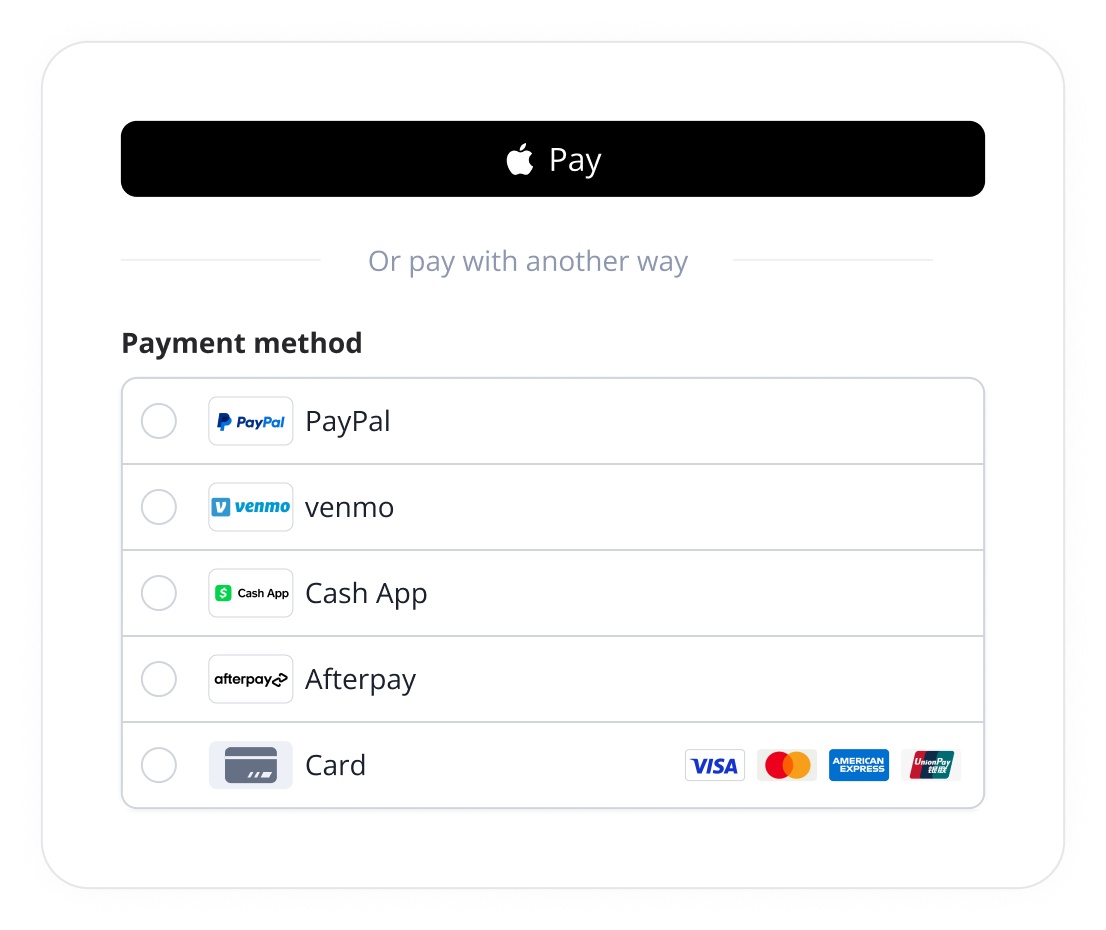 United States checkout